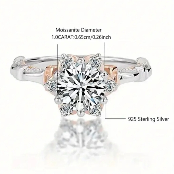 S925 Sterling Silver Ring - Picture 4 of 5